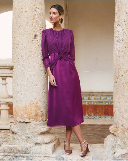Dresses Dress Mid Lenght Agalea Bougainvillea Polín Et Moi Women