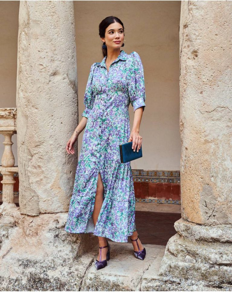 Dresses Lussia' Flowers Dress Rose Women Polín Et Moi - Image 3