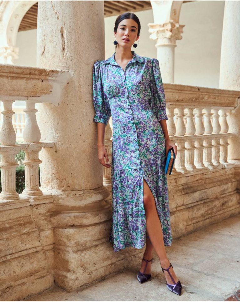 Dresses Lussia' Flowers Dress Rose Women Polín Et Moi - Image 5