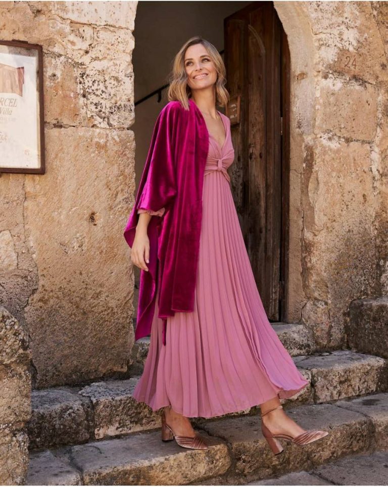 Dresses Polín Et Moi Knot Dress Macarena Rose Women - Image 3