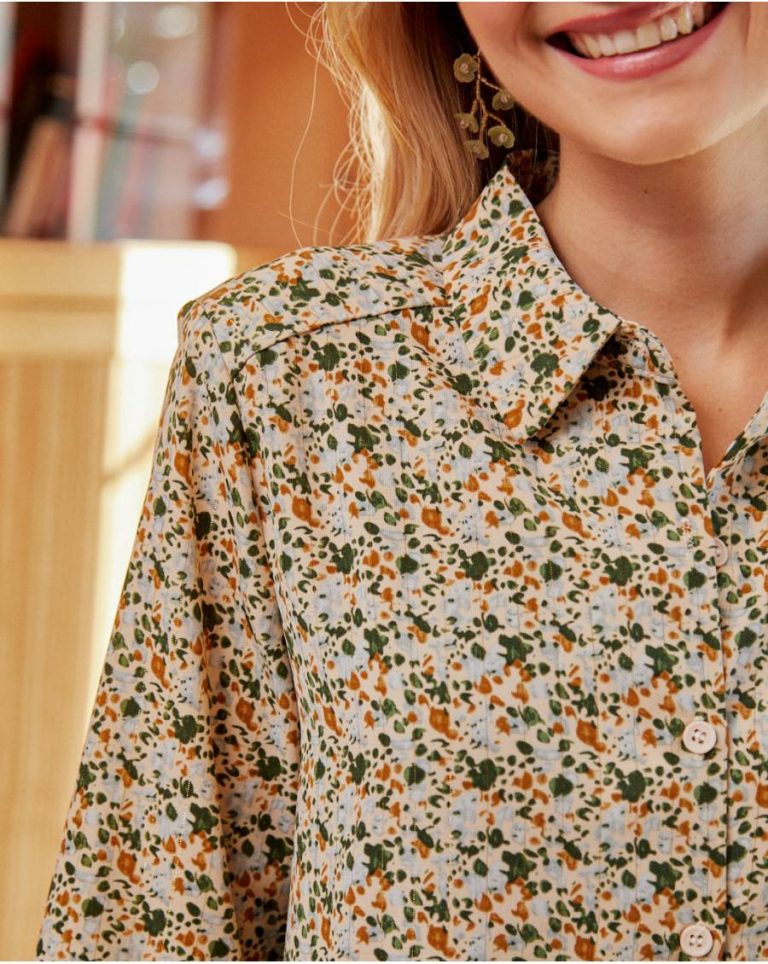 Dresses Polín Et Moi Women Ayman Floral Dress Olive - Image 2