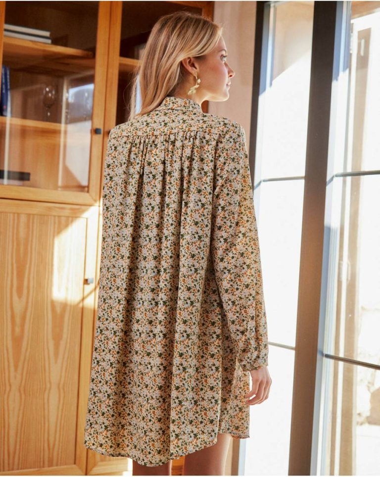 Dresses Polín Et Moi Women Ayman Floral Dress Olive - Image 3