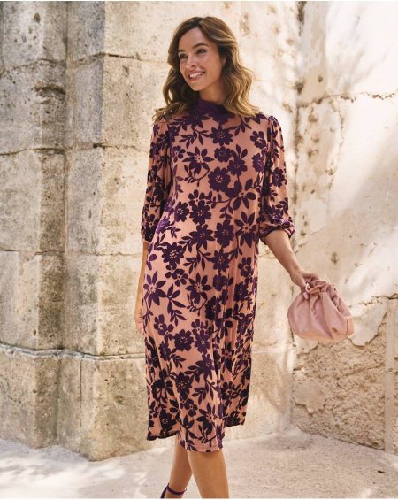 Dresses Purple Women Polín Et Moi Jiona Long Dress