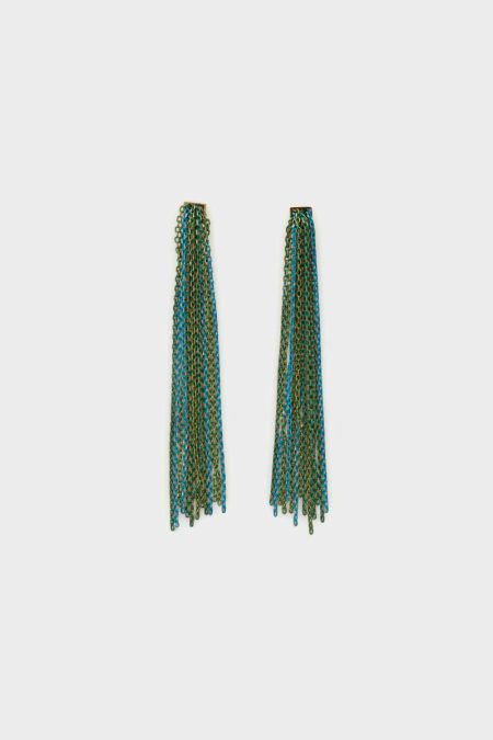 Earrings Cleo Drop Earrings Purificacion Garci Women Blue/Green