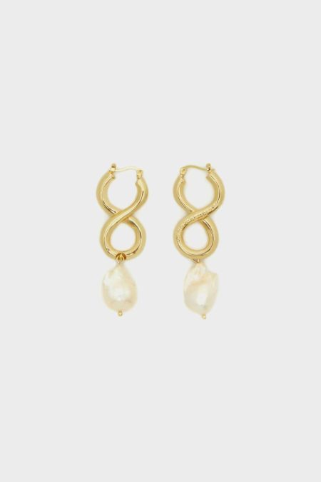Earrings Gold Purificacion Garci Women Ocho Link Earrings