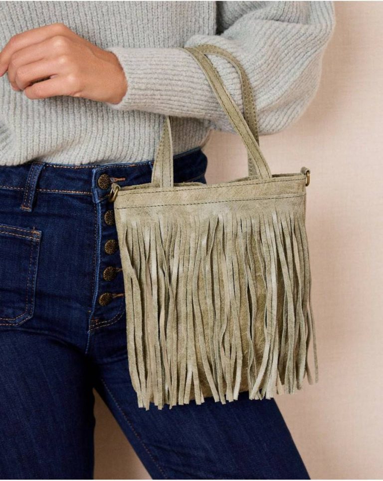 Emerald Green Other Polín Et Moi Lola Fringe Bag Women - Image 2