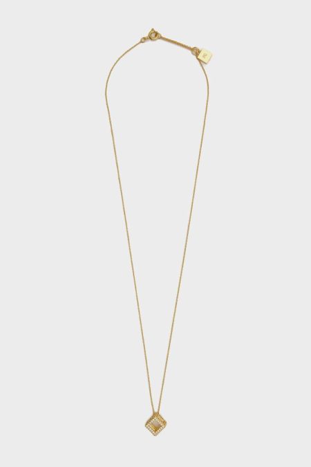 Euler Necklace Gold/Crystal Purificacion Garci Women Icons