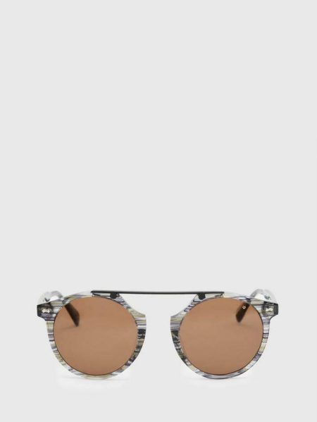 Eyewear Mercer Round Bar John Varvatos No Color Men
