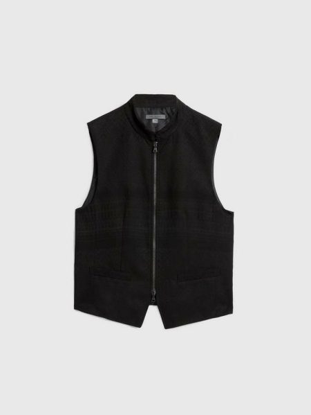 Finn Vest Black Men Suit Jackets John Varvatos