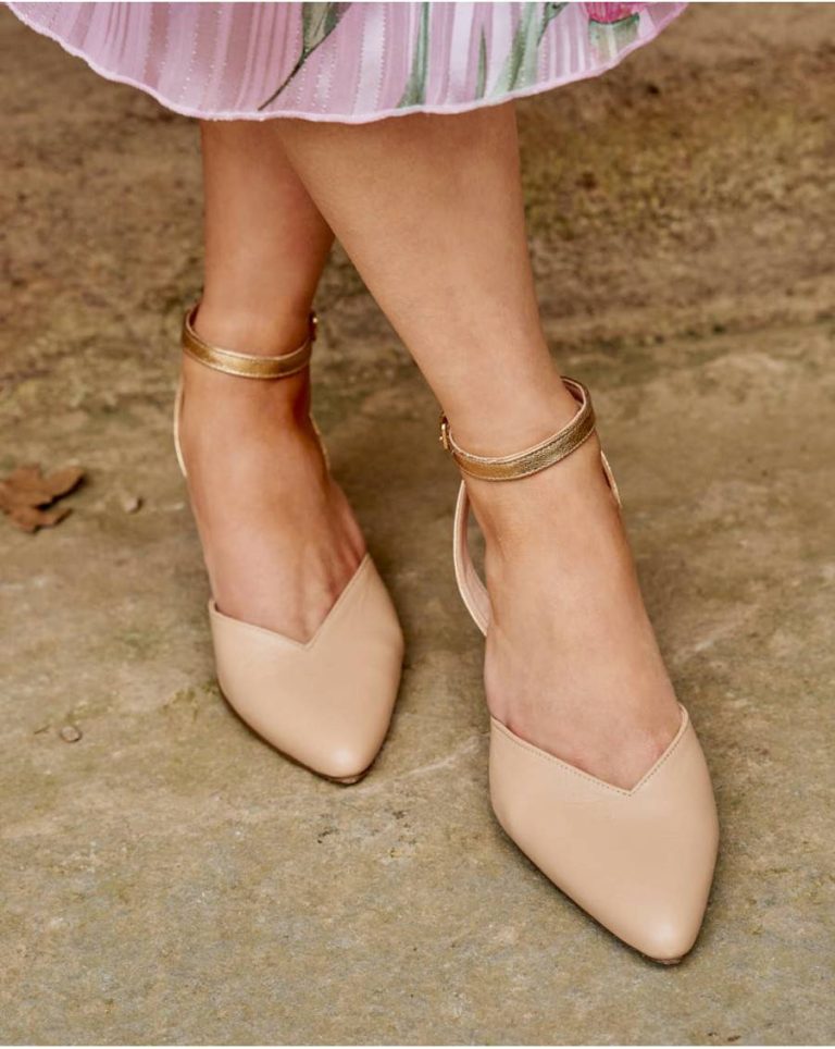 Footwear Women Polín Et Moi Erin Pump Shoe Nude - Image 2