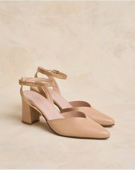 Footwear Women Polín Et Moi Erin Pump Shoe Nude