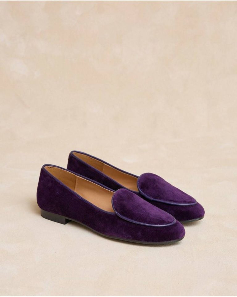 Footwear Women Polín Et Moi Gilmena Low Moccasin Purple - Image 2