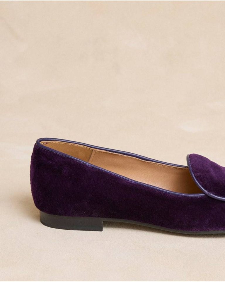 Footwear Women Polín Et Moi Gilmena Low Moccasin Purple - Image 4
