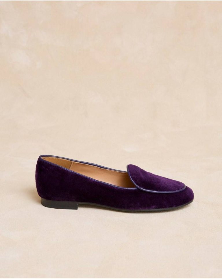 Footwear Women Polín Et Moi Gilmena Low Moccasin Purple - Image 5