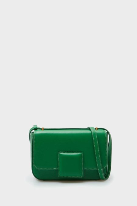 Grass Green Domino Crossbody Bag Purificacion Garci Women Crossbody Bags