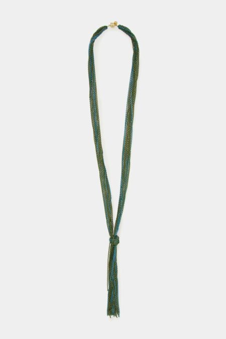 Green/Blue Cleo Necklace Women Necklaces Purificacion Garci