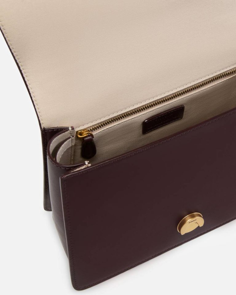 Handbags Pinko Classic Love Bag One Top Handle Light Simply Catawba Grape-Antique Gold - Image 4