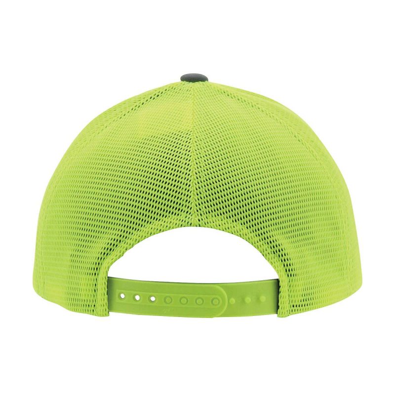 Hats & Accessories Hi-Vis Mesh Cap - Hats Men Cat Hi-Vis Yellow - Image 2