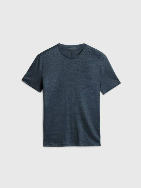 Hazelnut T-Shirts Men John Varvatos Mott Crew