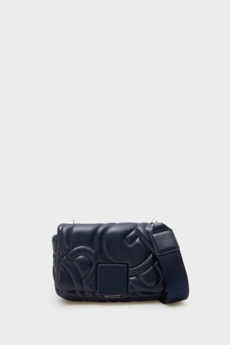 Homenaje Acolchado Crossbody Bag Purificacion Garci Shoulder Bags Women Atlantic Blue