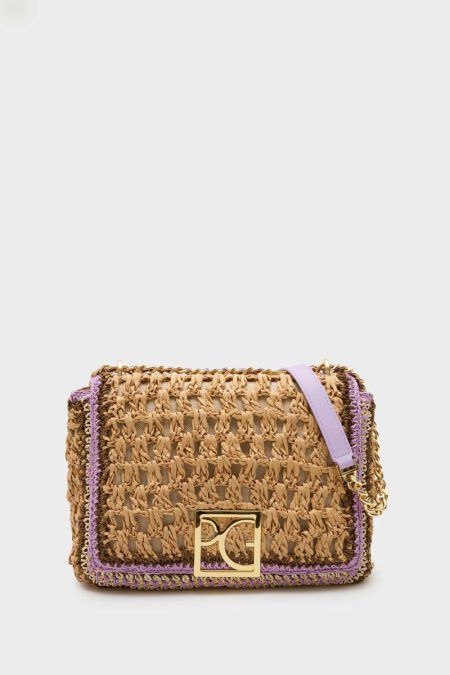 Homenaje Acolchado Shoulder Bag Women Natural Purificacion Garci Shoulder Bags