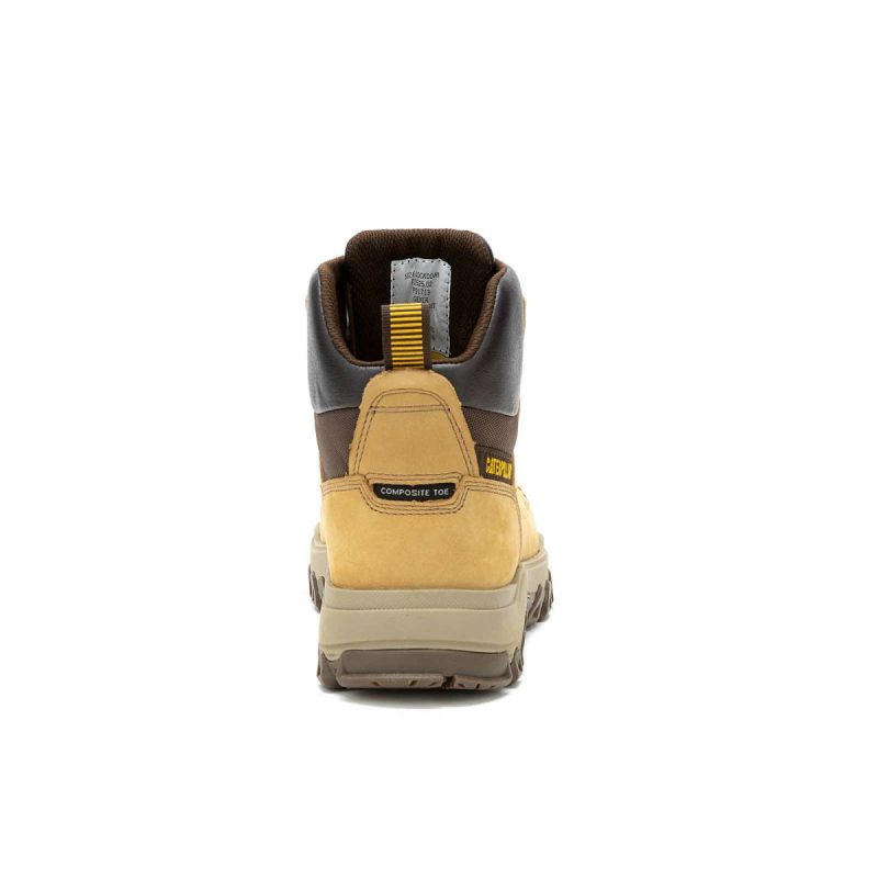 Honey Reset Boots Cat Men Men's Threshold Rebound Waterproof Composite Toe Work Boot - Image 5