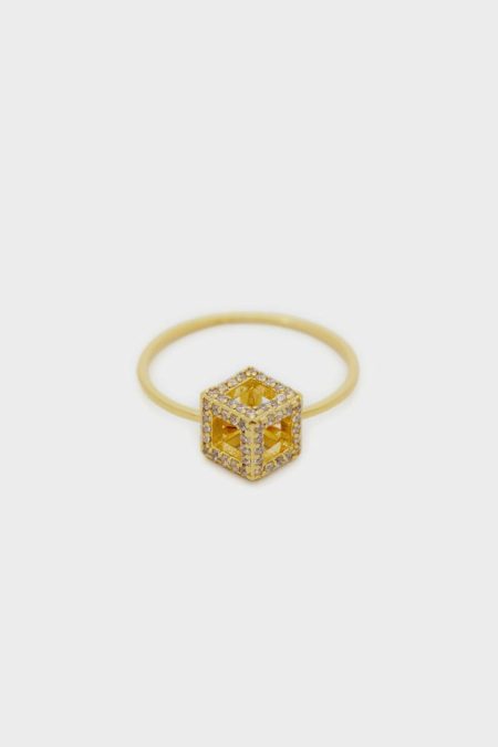 Icons Gold/Crystal Euler Ring Purificacion Garci Women