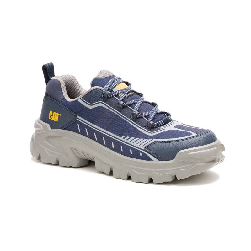 Invader Sport Lo Mesh Composite Toe Work Shoe Shoes Cat Men Total Eclipse - Image 2