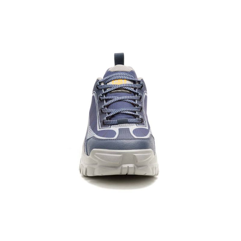 Invader Sport Lo Mesh Composite Toe Work Shoe Shoes Cat Men Total Eclipse - Image 3