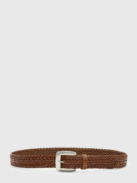 John Varvatos Fennimore Belt Black Men Leather Belts