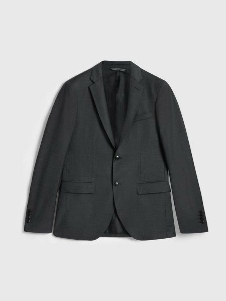 John Varvatos Men Carbon Grey Suit Jackets Austin Jacket