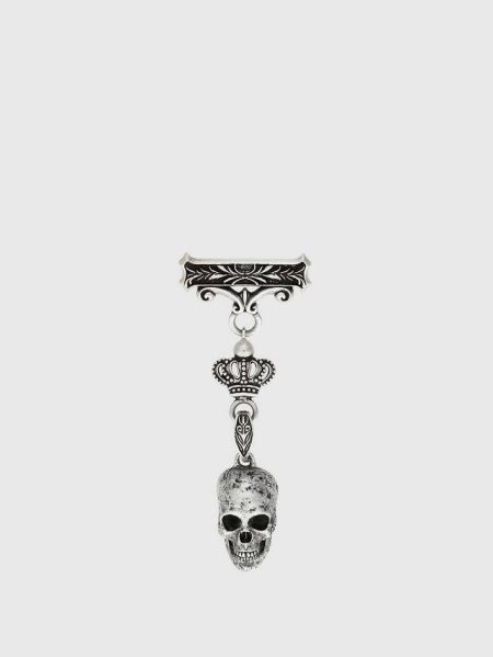 John Varvatos Men No Color Jewelry Skull Pin
