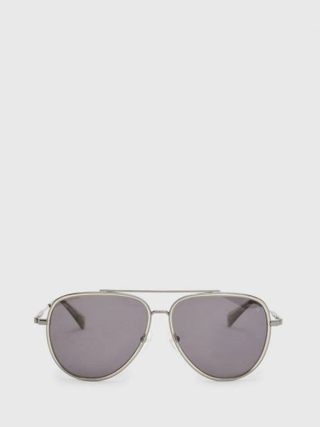 John Varvatos No Color Eyewear Dallas Aviator Men