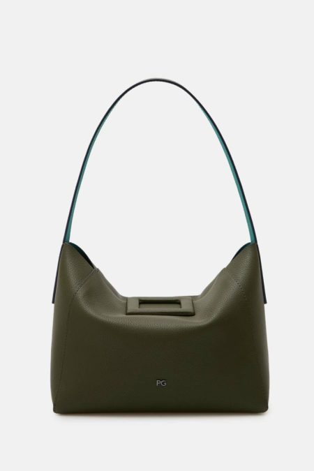 Khaki Shoulder Bags Women Purificacion Garci Marco Shoulder Bag
