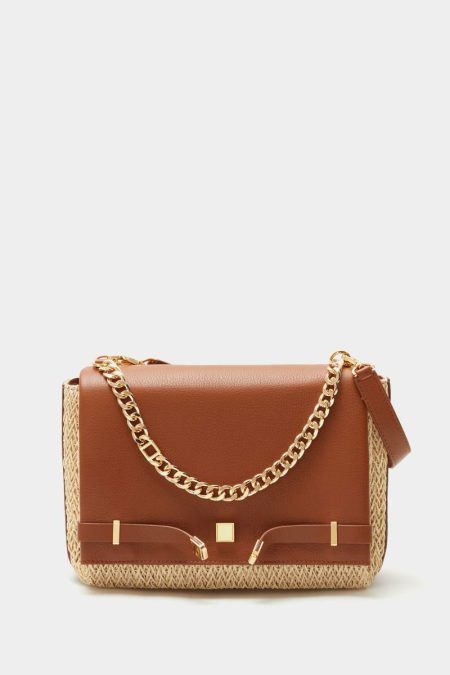La Gran Manzana Shoulder Bag Purificacion Garci Shoulder Bags Women Natural/Brown