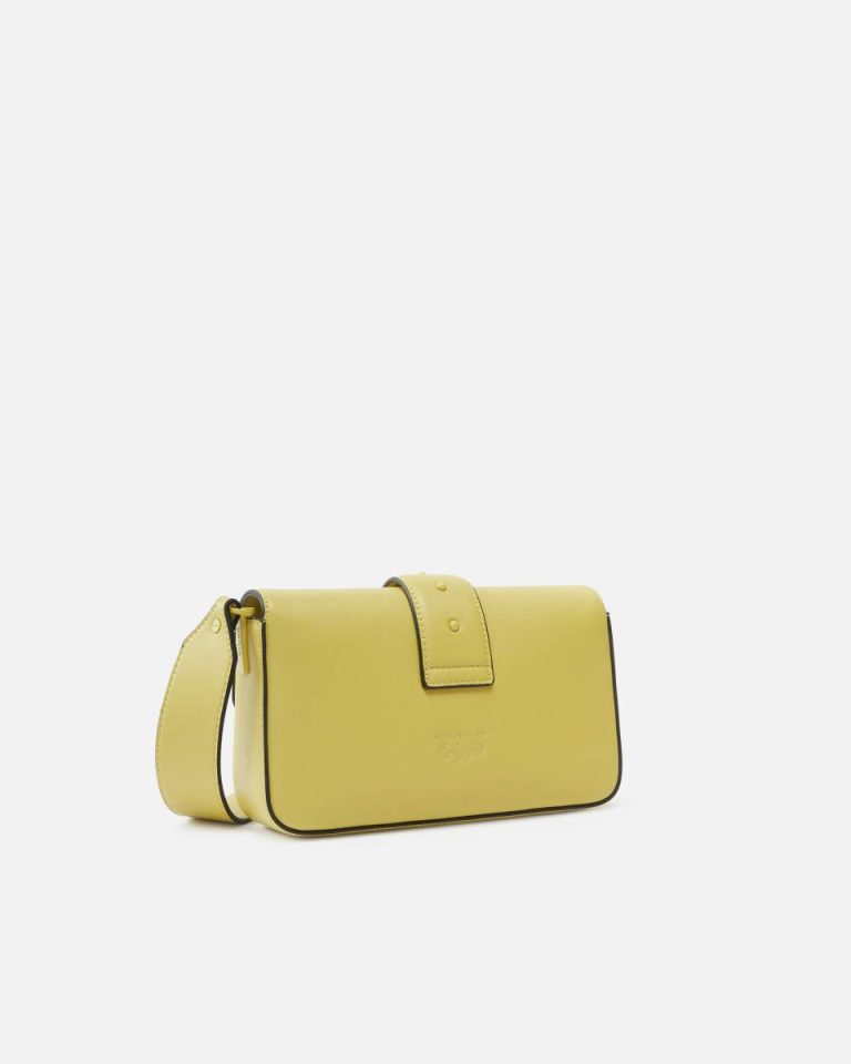 Lime-Colour-Block Shoulder Bags Pinko Small Colorful Mini Love Bag Soft Shoulder Bag - Image 2