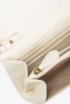 Love Bag One Wallet Simply White+White-Antique Gold Pinko Purses - Image 5