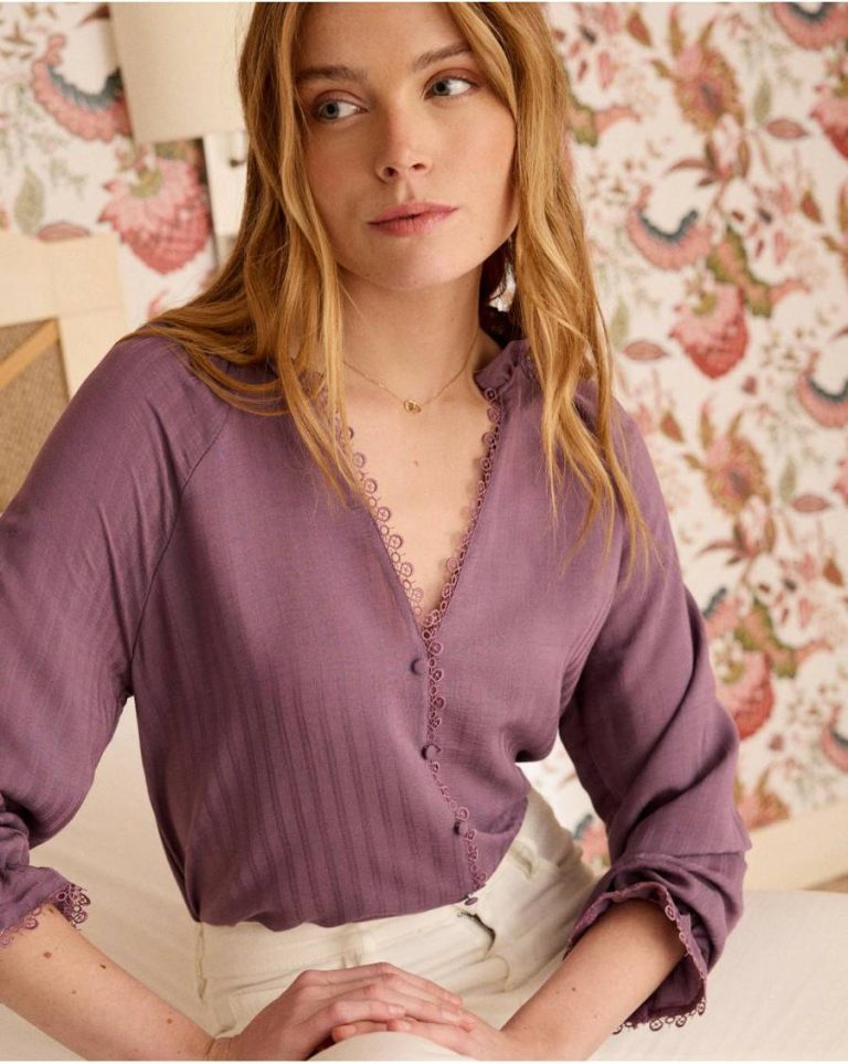 Mallow Felisa Sleeve Shirt Blouses And Shirts Women Polín Et Moi - Image 4