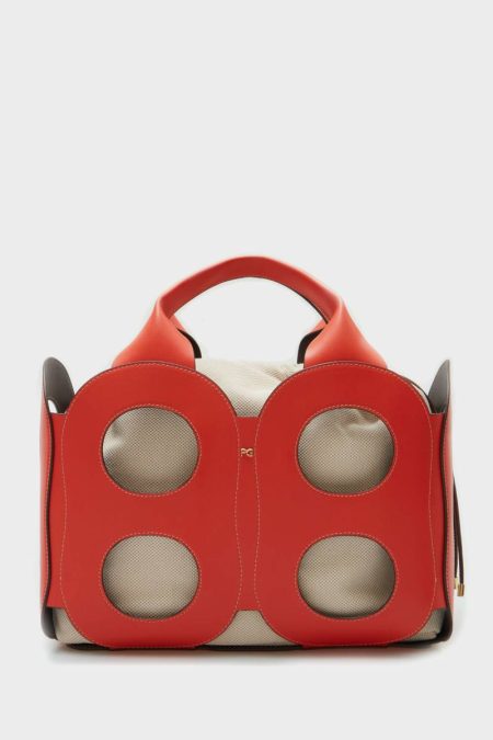 Mandarin Orange Ocho Handbag Purificacion Garci Handbags Women