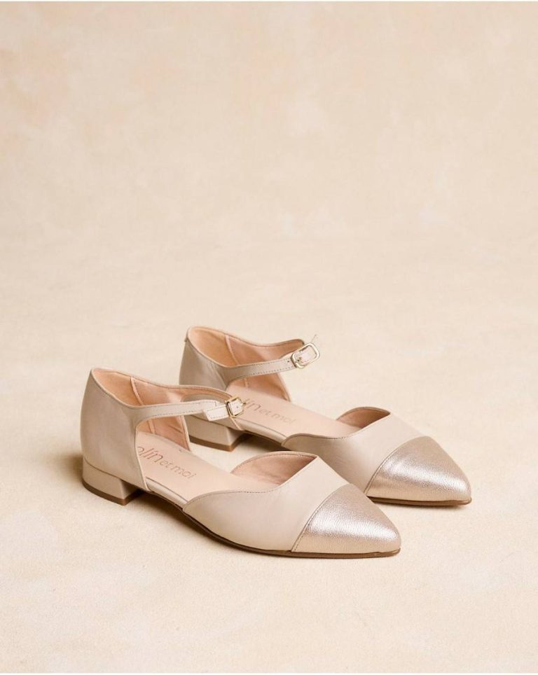 Mary Jane Susi Women Flats Nude Polín Et Moi - Image 3