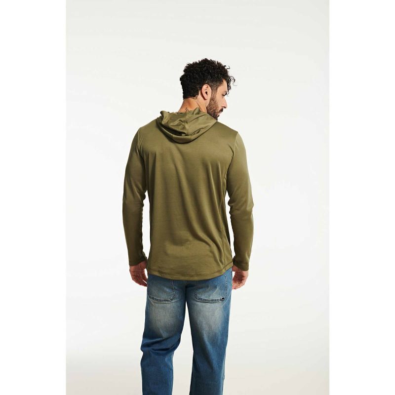 Mashland Men Men's Coolmax Lightweight Pullover Hoodie Cat Tops & Outerwear - Image 4