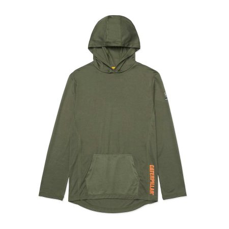 Mashland Men Men's Coolmax Lightweight Pullover Hoodie Cat Tops & Outerwear