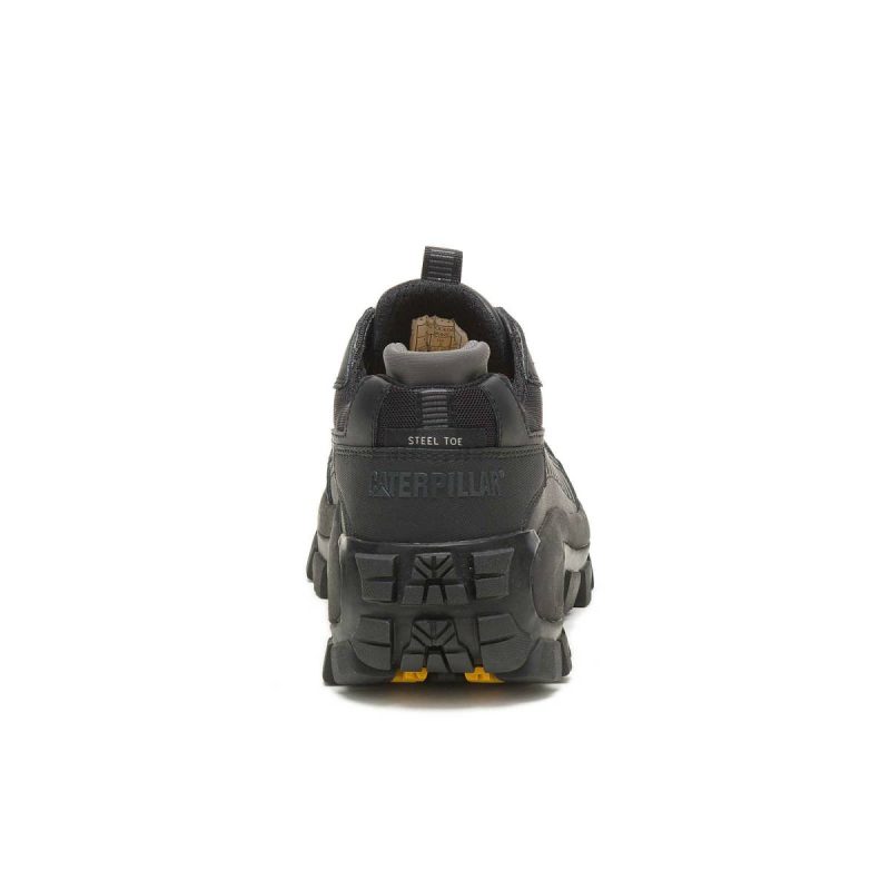 Men Black Cat Men's Invader Steel Toe Work Shoe Shoes - Image 4
