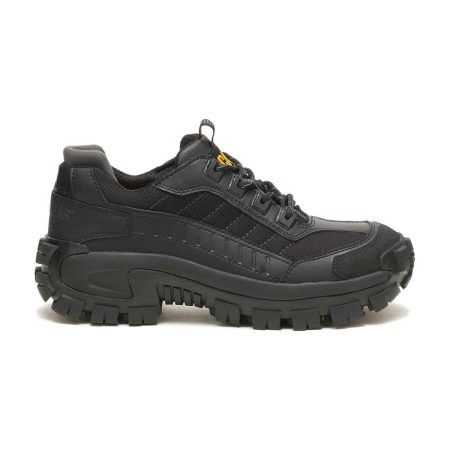 Men Black Cat Men's Invader Steel Toe Work Shoe Shoes