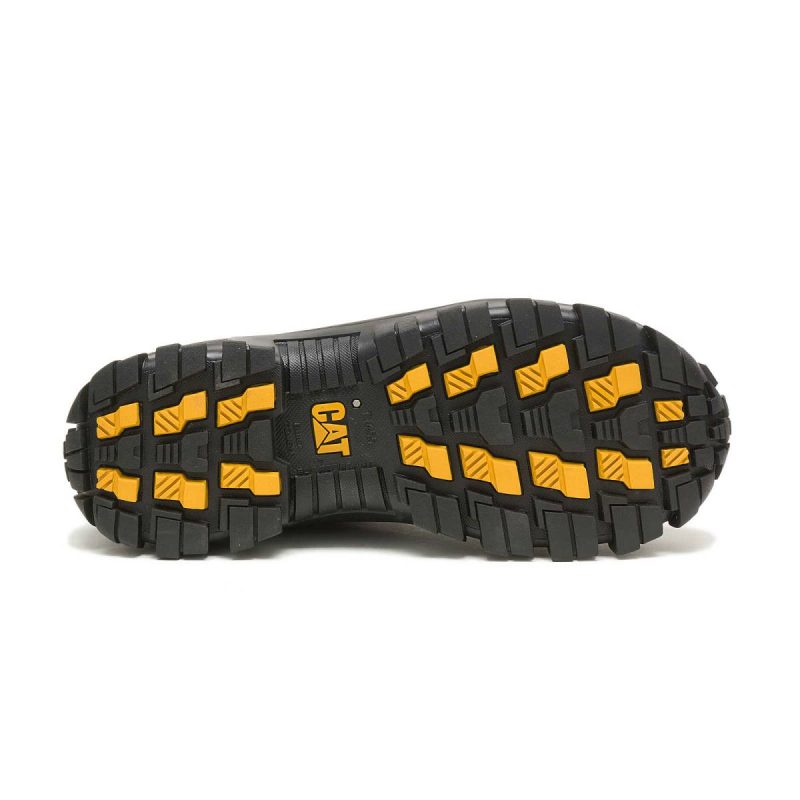 Men Black Cat Men's Invader Steel Toe Work Shoe Shoes - Image 5