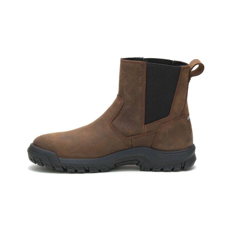 Men Boots Clay Men's Wheelbase Steel Toe Work Boot Cat - Image 4
