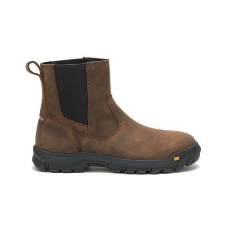 Men Boots Clay Men's Wheelbase Steel Toe Work Boot Cat