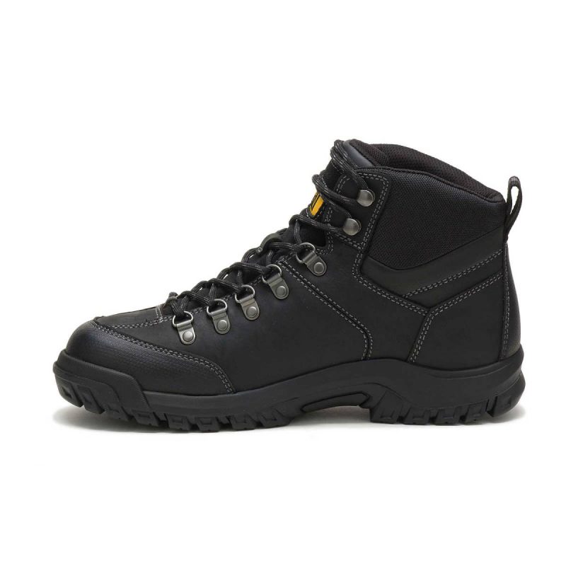 Men Cat Black Boots Men's Threshold Waterproof Work Boot - Image 3