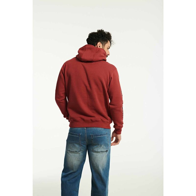 Men Cat Men's Trademark Banner Hoodie Brick Tops & Outerwear - Image 4