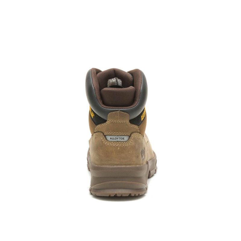 Men Fossil Cat Boots Men's Mobilize Alloy Toe Work Boot - Image 4